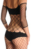 Large Mesh With Long Sleeves & Opaque Panels