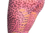 Pink Leopard Extended Heel Shredded Footless
