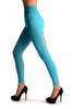 Neon Blue With Large Key Holes Back Seam Footless
