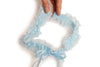 Baby Blue Lace With Diamond & Bow And Adjustable Velcro