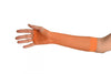Terracotta Fishnet Mesh Net Fingerless Party Gloves
