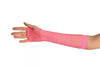 Neon Pink Fishnet Mesh Net Fingerless Party Gloves