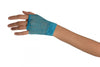 True Blue Fishnet Fingerless Party Gloves