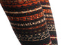 Beige Brown Green & Black Aztec Jacquard Knit Print