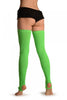 Neon Green Stirrup Dance/Ballet Leg Warmers