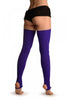 Violet Purple Stirrup Dance/Ballet Leg Warmers