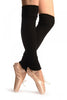 Black Plain Dance/Ballet Leg Warmers