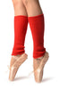 Red Dance/Ballet Leg or Arm Warmers