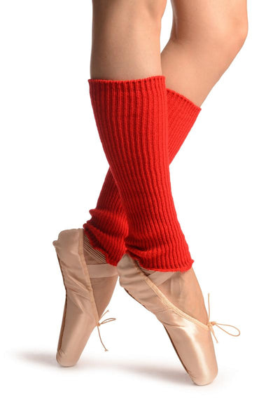 Red Dance/Ballet Leg or Arm Warmers