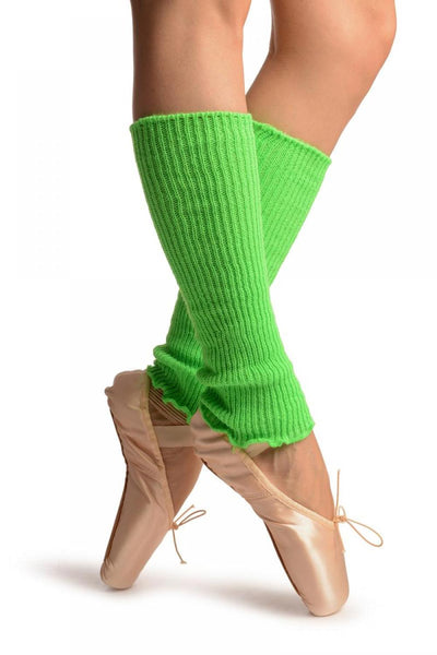 Neon Green Dance/Ballet Leg or Arm Warmers