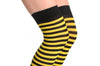 Bright Yellow & Black Stripes