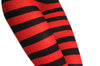 Black & Red Horizontal Stripes