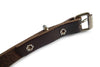 Plain Chocolate Brown Real Leather Women Belt