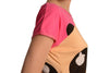 Smiling Panda On Fuchsia Pink Lightweight Dress