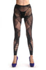French Lace Mix Fishnet Footless