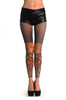 Leopard Over The Knee Footless