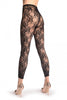 Floral Stretchy Lace Footless