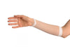 White Finger Loop Fishnet Party Gloves