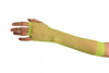 Neon Green Fishnet Fingerless Party Gloves