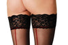 Lace Garter With Red Seam
