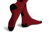 Red Polka Dot With Black Bow Warm Cotton
