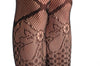 Amazon Bow Fishnet With Lace Silicon Garter