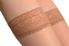 Nude With Lace Silicon Garter