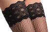 Burlesque Lace With Matching Silicon Garter