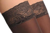 Grey With Lace Silicon Garter