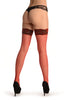 Red With Luxurious Red Velvet Silicon Garter