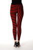 Black & Red Horizontal Strips
