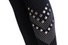 Black With Silver Rombs Studded Winter Fleece