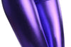 Purple Shiny Faux Leather Wet Look