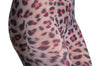 Grey & Pink Leopard Faux