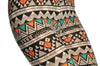 Woven Black Green & Orange Aztec