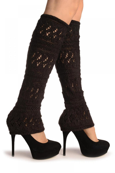 Black Soft Knitted Lace