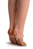 Tea Rose Pink Stirrup Dance/Ballet Leg Warmers