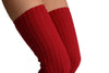 Cardinal Red Stirrup Dance/Ballet Leg Warmers