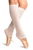 White Gaufre Dance/Ballet Leg Warmers