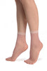 Silky Soft Pink Snake Skin 15 Den Socks Ankle High