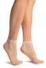 White Roses Lace Socks Ankle High