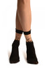 Je Taime Black Ankle High Socks
