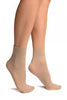 Nude Comfort Top Strong Ankle High Socks
