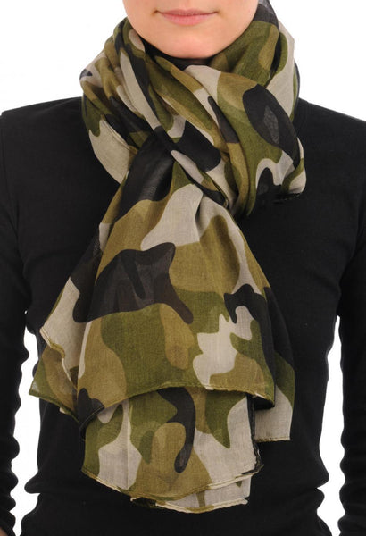 Camouflage Unisex Scarf & Beach Sarong