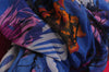 Large Colourful Butterflies On Blue Unisex Scarf & Beach Sarong