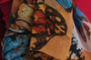 Large Colourful Butterflies On Mocha Unisex Scarf & Beach Sarong