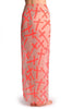 Fluorescent Pink Crosses On Sand White Unisex Scarf & Beach Sarong