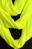 Fluorescent Green Two Or Three Loops Snood