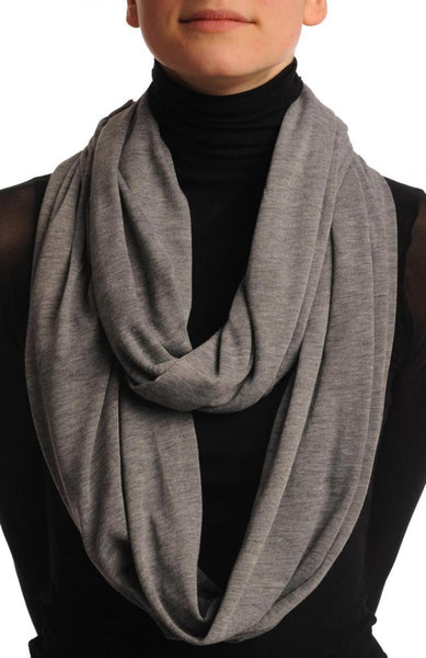 Grey Double Layered Snood