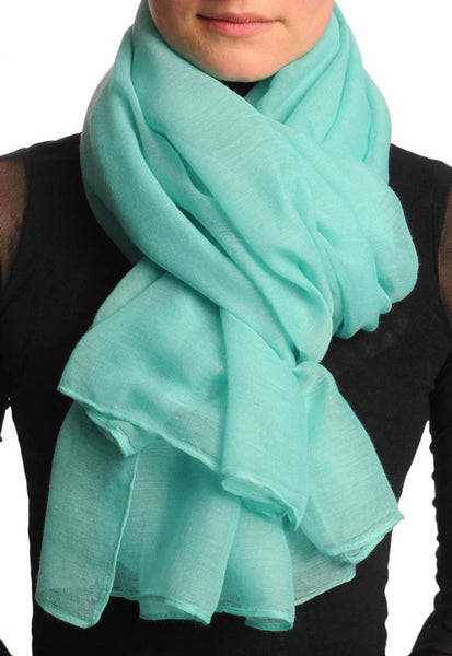 Plain Eton Green Unisex Scarf & Beach Sarong